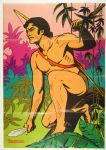 1971 Tarzan Italian Supplement 26”x38”  Poster Collection 