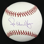 Scott "Edward" Kazmir Signed OMLB Baseball - Los Angeles Dodgers (JSA)