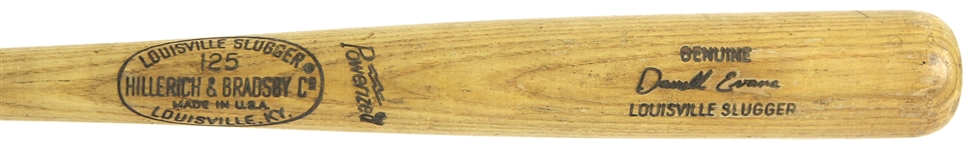 1973-75 Darrell Evans Atlanta Braves H&B Louisville Slugger Professional Model Game Used Bat (MEARS LOA)