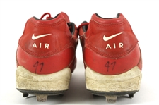 1990’s Lee Smith Game Used Cleats (MEARS LOA/JSA)
