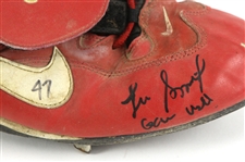 1990’s Lee Smith Game Used Cleats (MEARS LOA/JSA)