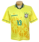 1993 Aldair Brazil National Soccer Team  Jersey