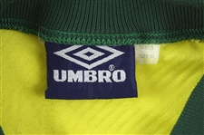 1993 Aldair Brazil National Soccer Team  Jersey