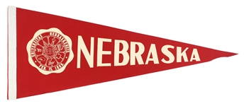 1960s-Present 30 Football Pennants (Lot of 9)