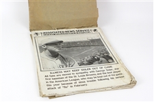 1923 Associated News Service 14" x 17" Latest World Events in Pictures (60+ Pages)