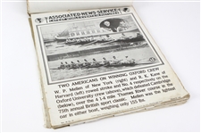1923 Associated News Service 14 x 17 Latest World Events in Pictures (60+ Pages)