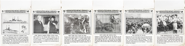 1923 Associated News Service 14 x 17 Latest World Events in Pictures (60+ Pages)