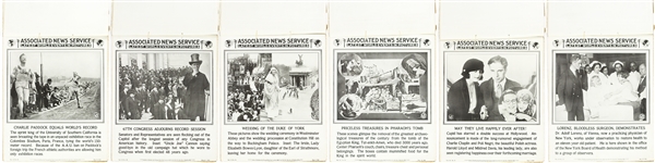 1923 Associated News Service 14 x 17 Latest World Events in Pictures (60+ Pages)