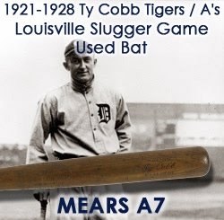 1921-1928 Ty Cobb Tigers / Athletics H&B Louisville Slugger Professional Model Game Used Bat (MEARS A7)