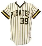 1977 Dave Parker Pittsburgh Pirates Autographed Game Worn Home Jersey (MEARS A10/JSA)