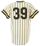 1977 Dave Parker Pittsburgh Pirates Autographed Game Worn Home Jersey (MEARS A10/JSA)