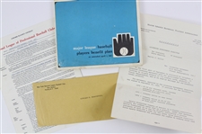 1972 Edward Emil Kranepool Uniform Players Contract, Memorandum, and Benefit Plan Booklet (JSA)