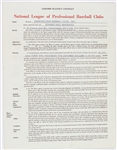 1972 Edward Emil Kranepool Uniform Player's Contract, Memorandum, and Benefit Plan Booklet (JSA)