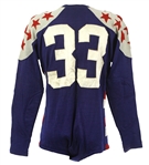 1940-1960s College All Star #33 Game Worn Football Jersey(MEARS LOA)