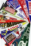 1970s to Present Assorted Baseball, Basketball, College and Football Pennants (75+)