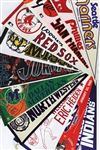 1970s to Present Assorted Baseball, Basketball, College and Football Pennants (75+)