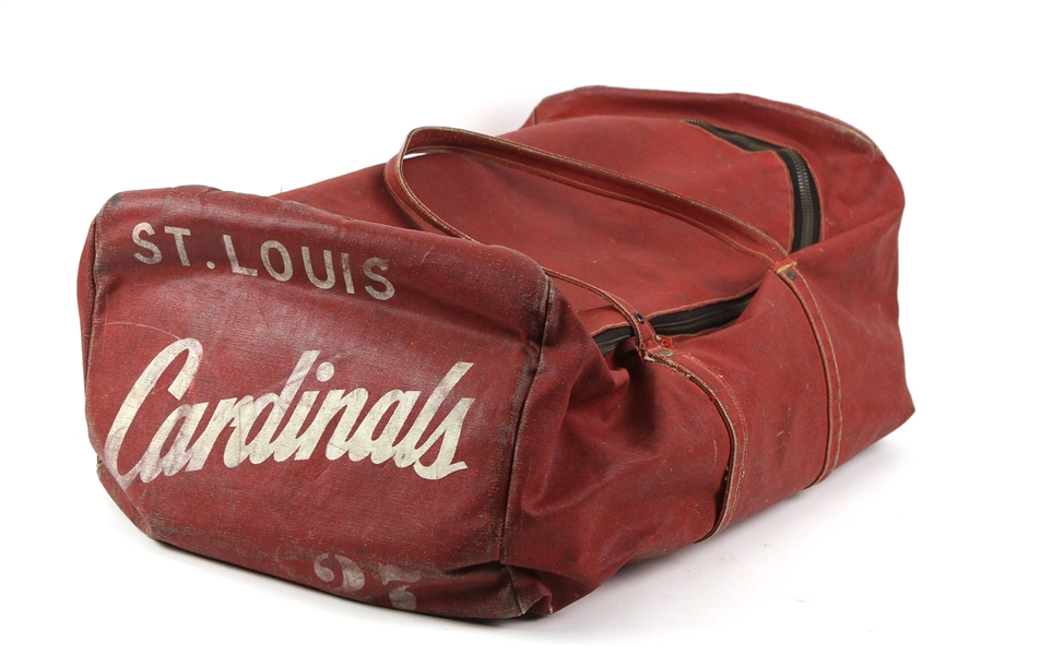 1960s St. Louis Cardinals Team Bag(MEARS LOA)