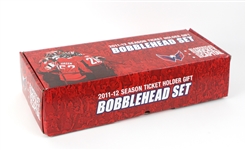 2011-2012 Season Ticket Holder Gift Bobblehead Set and Rock the Red T-shirt