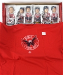 2011-2012 Season Ticket Holder Gift Bobblehead Set and Rock the Red T-shirt
