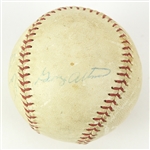 1950s-1960s Ernie Banks, George Altman Autographed Baseball/1970s Al Kaline Bat (Lot of 3)(JSA)
