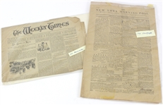 1850s to 1930s Mail Ads & Orders/1783 New York Morning Post