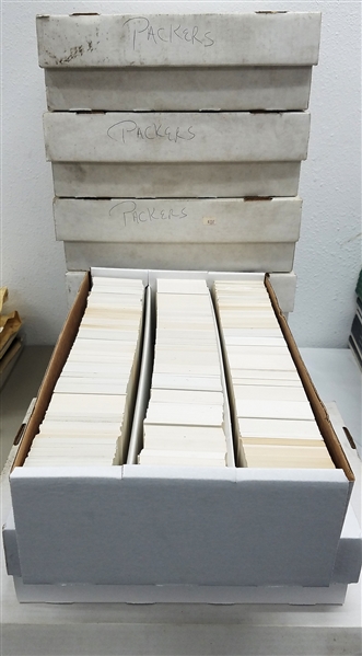 1980s Green Bay Packers Trading Cards (Lot of 20,000+)
