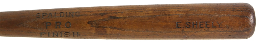 1920s E. Sheely Pro Finish Spalding Bat (MEARS LOA)