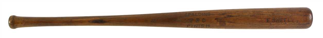 1920s E. Sheely Pro Finish Spalding Bat (MEARS LOA)