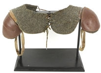 1920s Vintage Leather Football Shoulder Pads