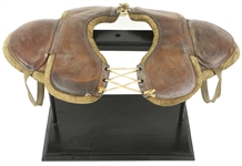 1920s Vintage Leather Football Shoulder Pads