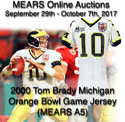 Tom brady orange bowl jersey 2025