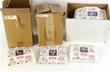 1994 Milwaukee Brewers 25th Anniversary cards Hoard Don Sutton, Juan Nieves, Pat Listach Lot of 1200+ cards
