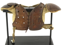 1920s Vintage Football Shoulder Pads