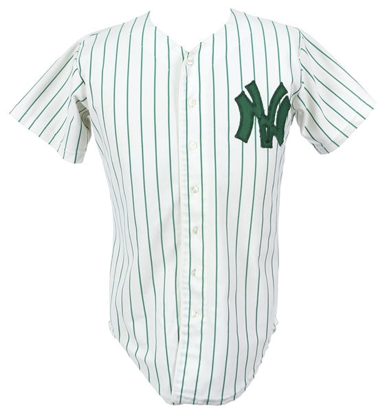 Lot Detail - New York Yankees St. Patrick's Day Style Jersey (MEARS LOA) *
