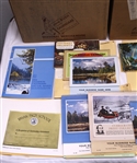 1980s Salesmen Samples of Superior Gift Calendars & The Champion Line Calendars Lot of 35+