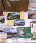 1980s Salesmen Samples of Superior Gift Calendars & The Champion Line Calendars Lot of 35+