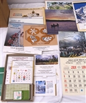 1980s Salesmen Samples of Superior Gift Calendars & The Champion Line Calendars Lot of 35+