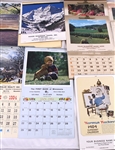 1980s Salesmen Samples of Superior Gift Calendars & The Champion Line Calendars Lot of 35+