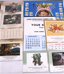 1980s Salesmen Samples of Superior Gift Calendars & The Champion Line Calendars Lot of 35+