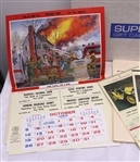 1980s Salesmen Samples of Superior Gift Calendars & The Champion Line Calendars Lot of 35+