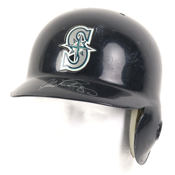 1997 Alex Rodriguez Seattle Mariners Clubhouse Signed Batting Helmet 