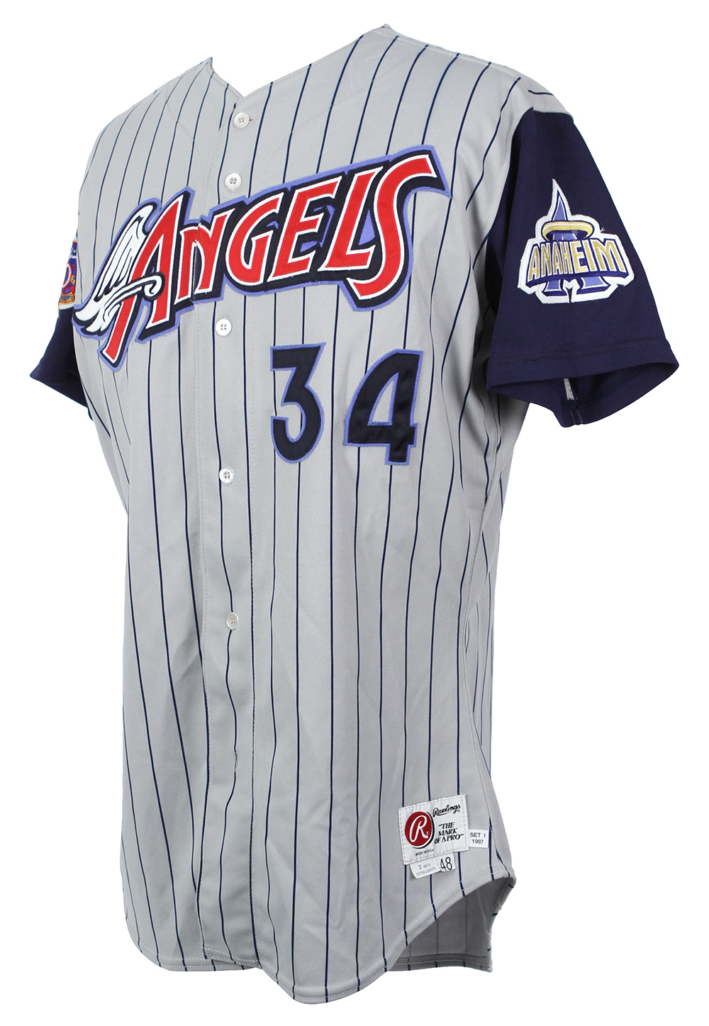 angels pinstripe jersey