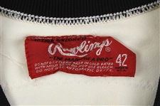 1982 Rod Scurry Pittsburgh Pirates Team Issued Home White Jersey (MEARS LOA)