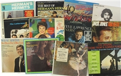 1940’s – 1970’s Various Vinyl Records Including Simon and Garfunkel, John Denver, Wayne Newton and More (Lot of 43)