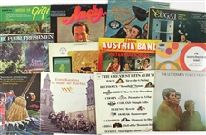 1940’s – 1970’s Various Vinyl Records Including Simon and Garfunkel, John Denver, Wayne Newton and More (Lot of 43)