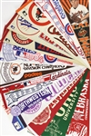 1960’s—2000’s NCAA Football, NCAA Basketball, NBA, NHL, MLB, Individual Baseball Players, and NFL Team, Championship, and Phantom 29” Pennants (Lot of 99)