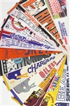 1960’s—2000’s NCAA Football, NCAA Basketball, NBA, NHL, MLB, Individual Baseball Players, and NFL Team, Championship, and Phantom 29” Pennants (Lot of 99)