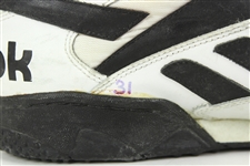 1993-1995 George Teague Green Bay Packers Autographed Cleats (MEARS LOA/JSA)