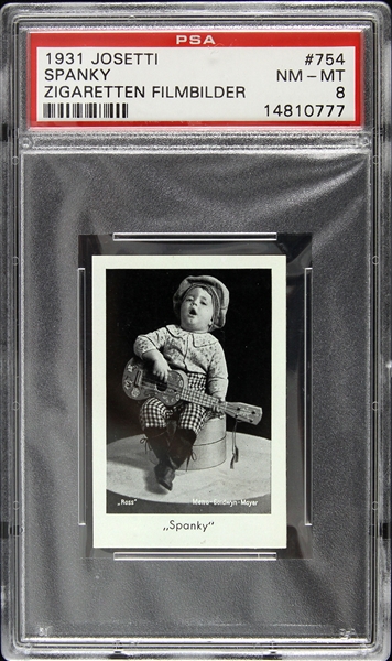 Our Gang Card Slabbed
