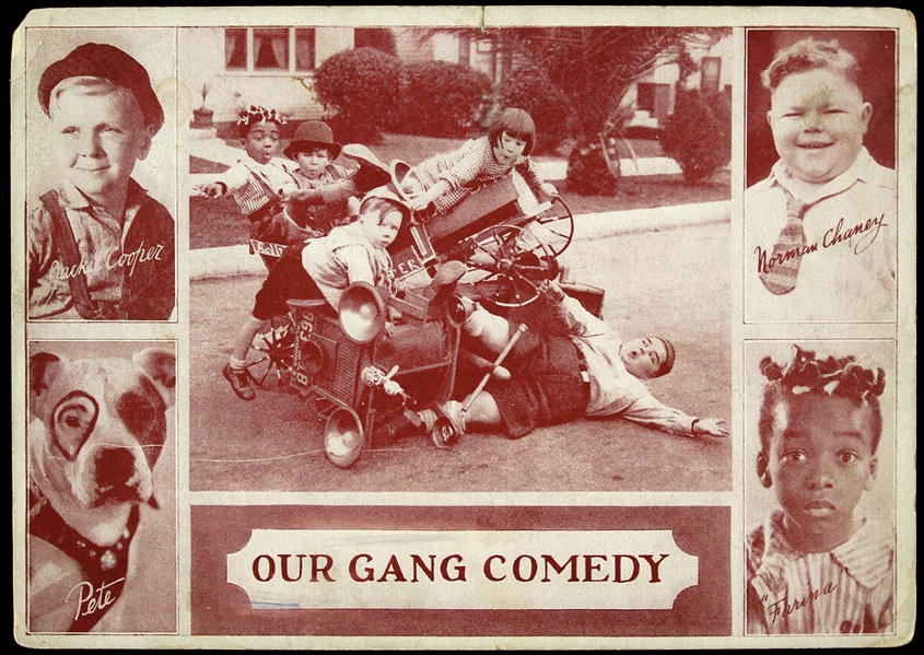 Our Gang Card Slabbed